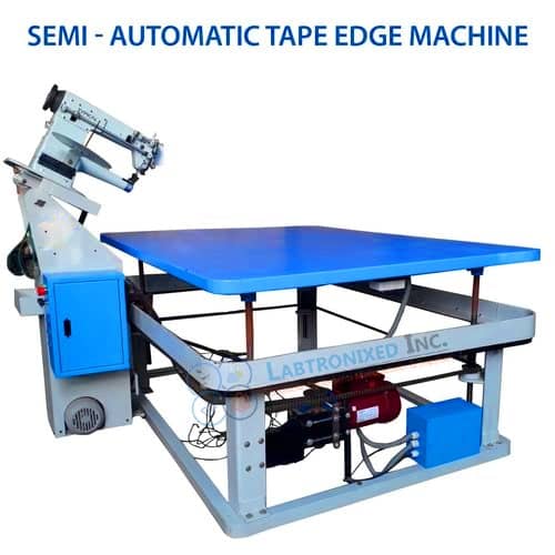 
                                    Semi Automatic Tape Edge Machine